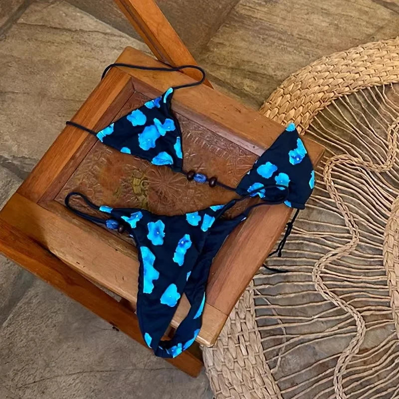 Brazylijskie bikini z wiązaniami