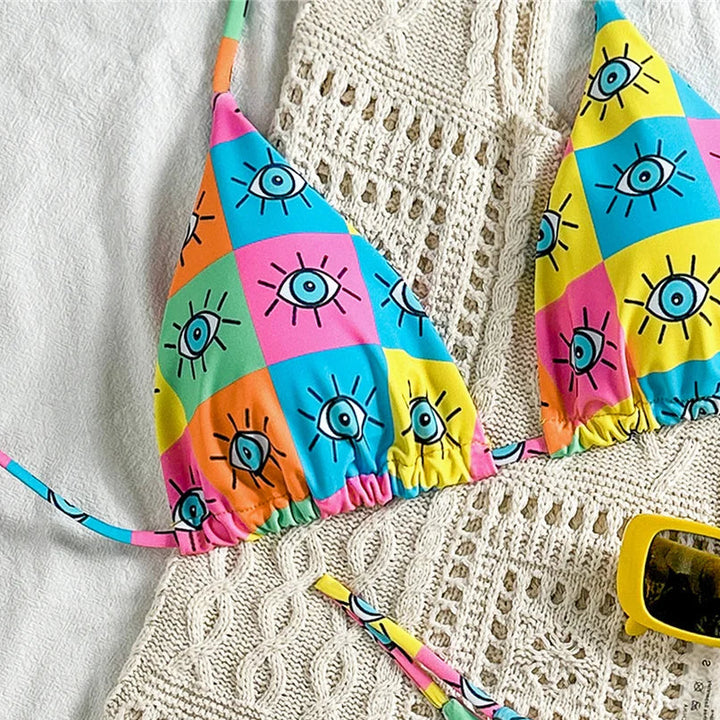 Kolorowe bikini