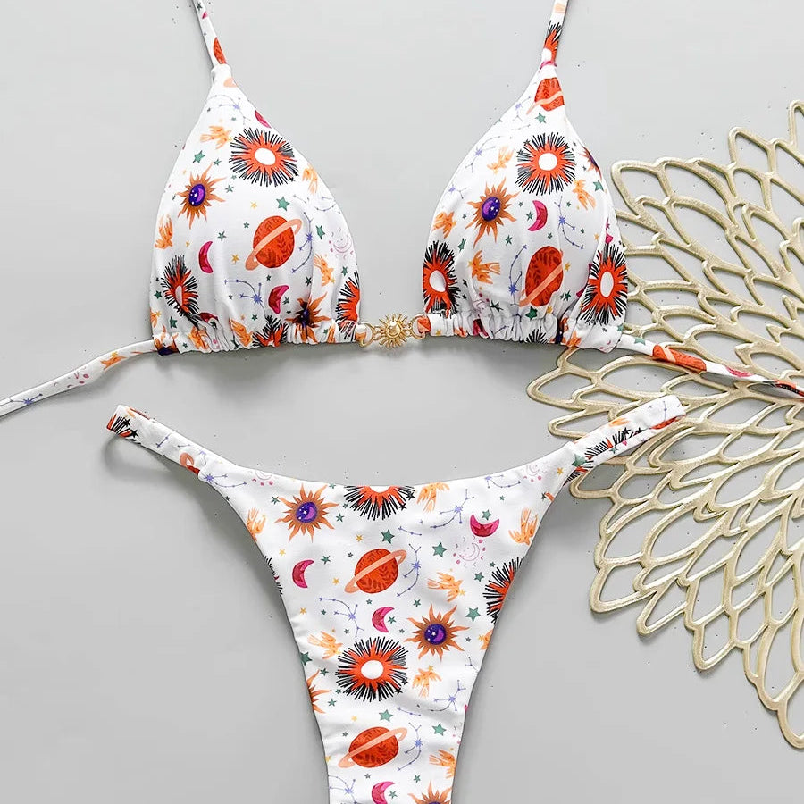 Bikini z motywem kosmosu