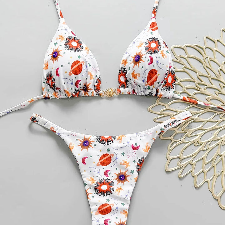 Bikini z motywem kosmosu