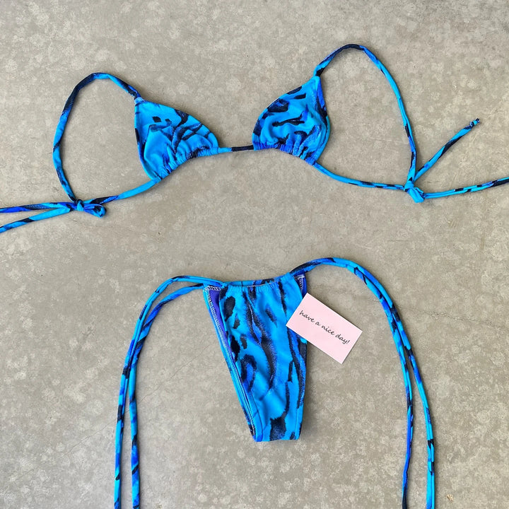 Brazylijskie bikini z wiązaniami
