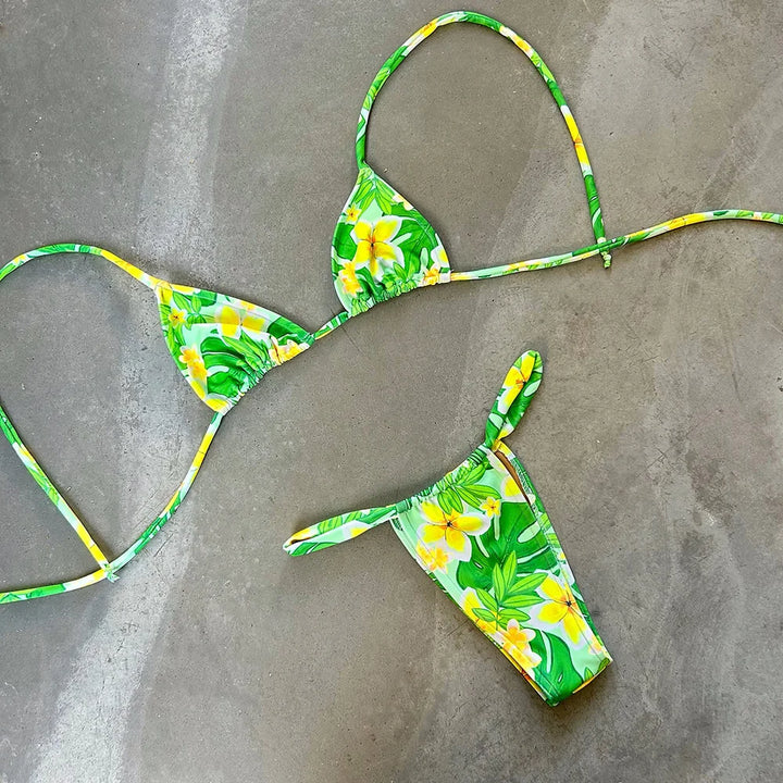 Brazylijskie bikini z wiązaniami