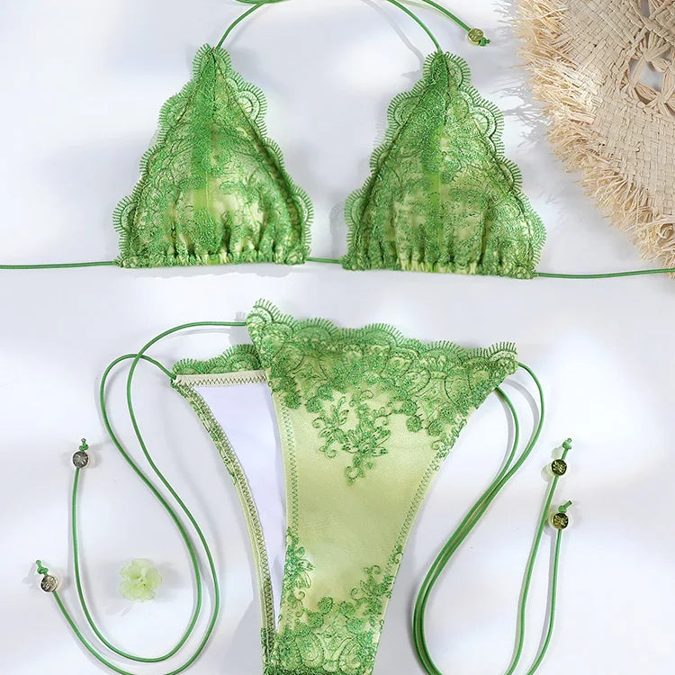 Bikini z koronką