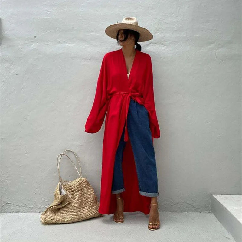 Wiązanie letnie kimono