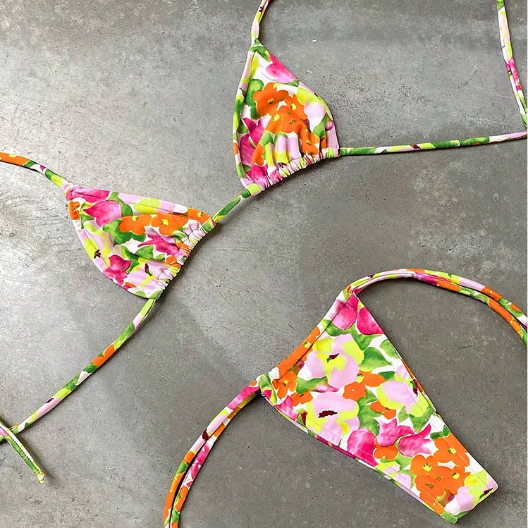 Brazylijskie bikini z wiązaniami