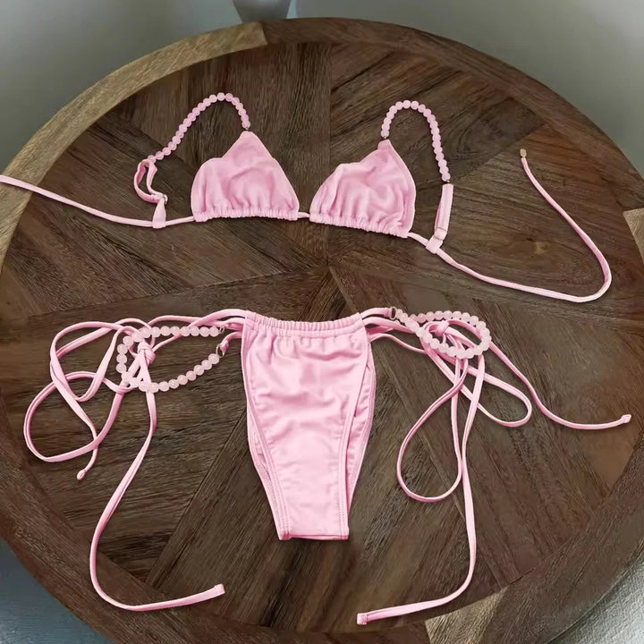 Brazylijskie bikini z wiązaniami