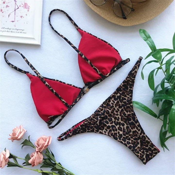 Bikini w panterkę