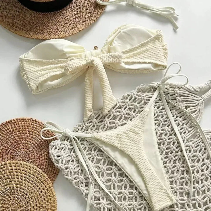 Bikini z ozdobną rozgwiazdą
