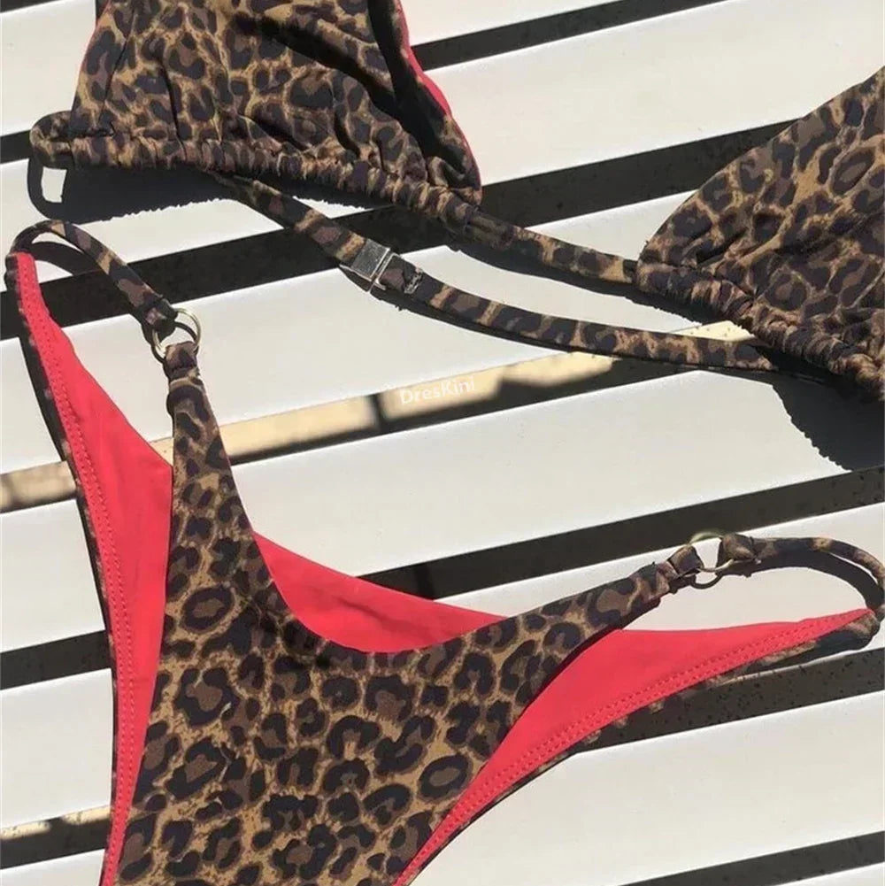 Bikini w panterkę