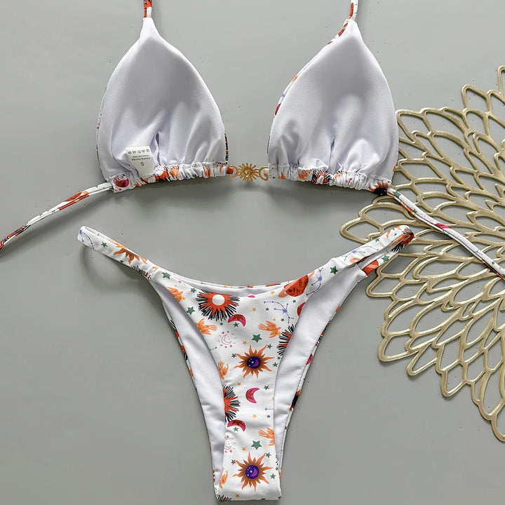 Bikini z motywem kosmosu