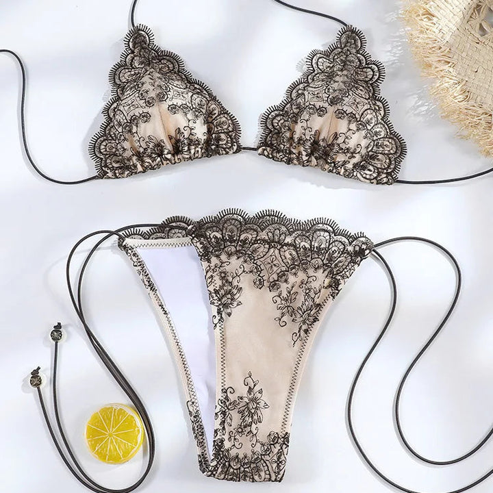 Bikini z koronką