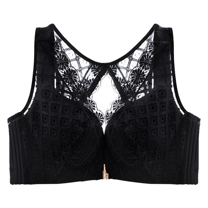 Biustonosz PLUS SIZE z dwoma zapięciami