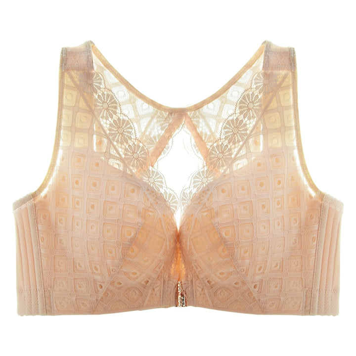 Biustonosz PLUS SIZE z dwoma zapięciami
