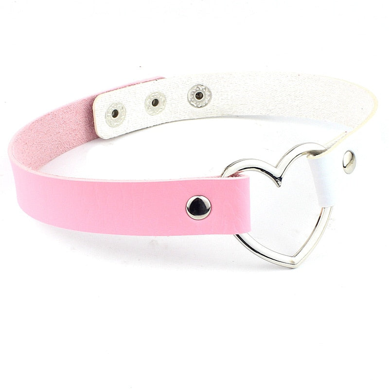 Choker serduszko