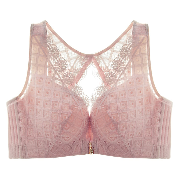 Biustonosz PLUS SIZE z dwoma zapięciami