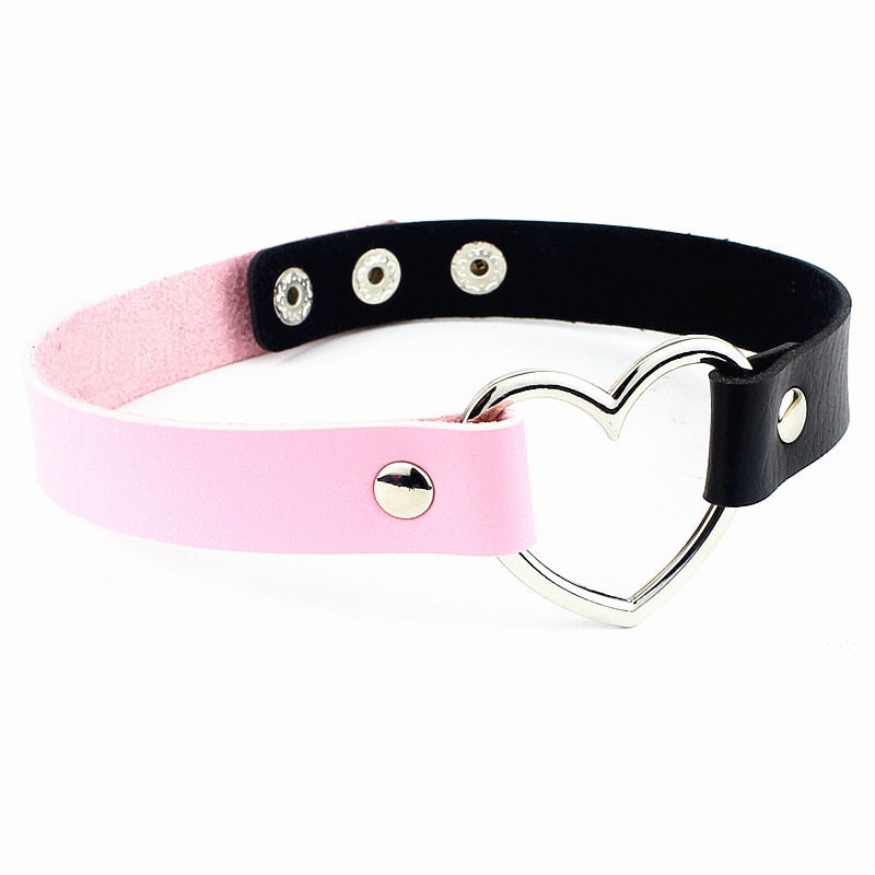Choker serduszko